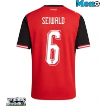 Austria Nicolas Seiwald #6 Replica Home Shirt World Cup 2026 Short Sleeve